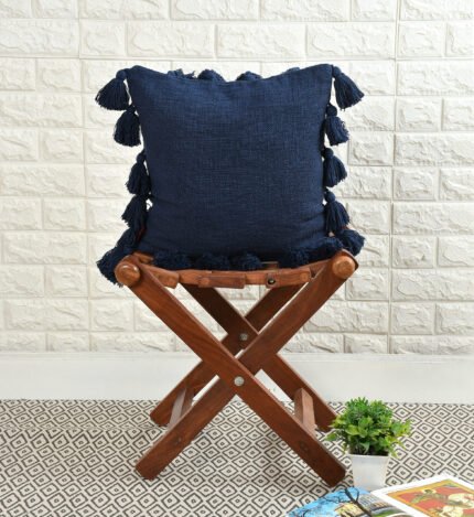 Cotton Handmade Boho Cushion Covers with Tassels