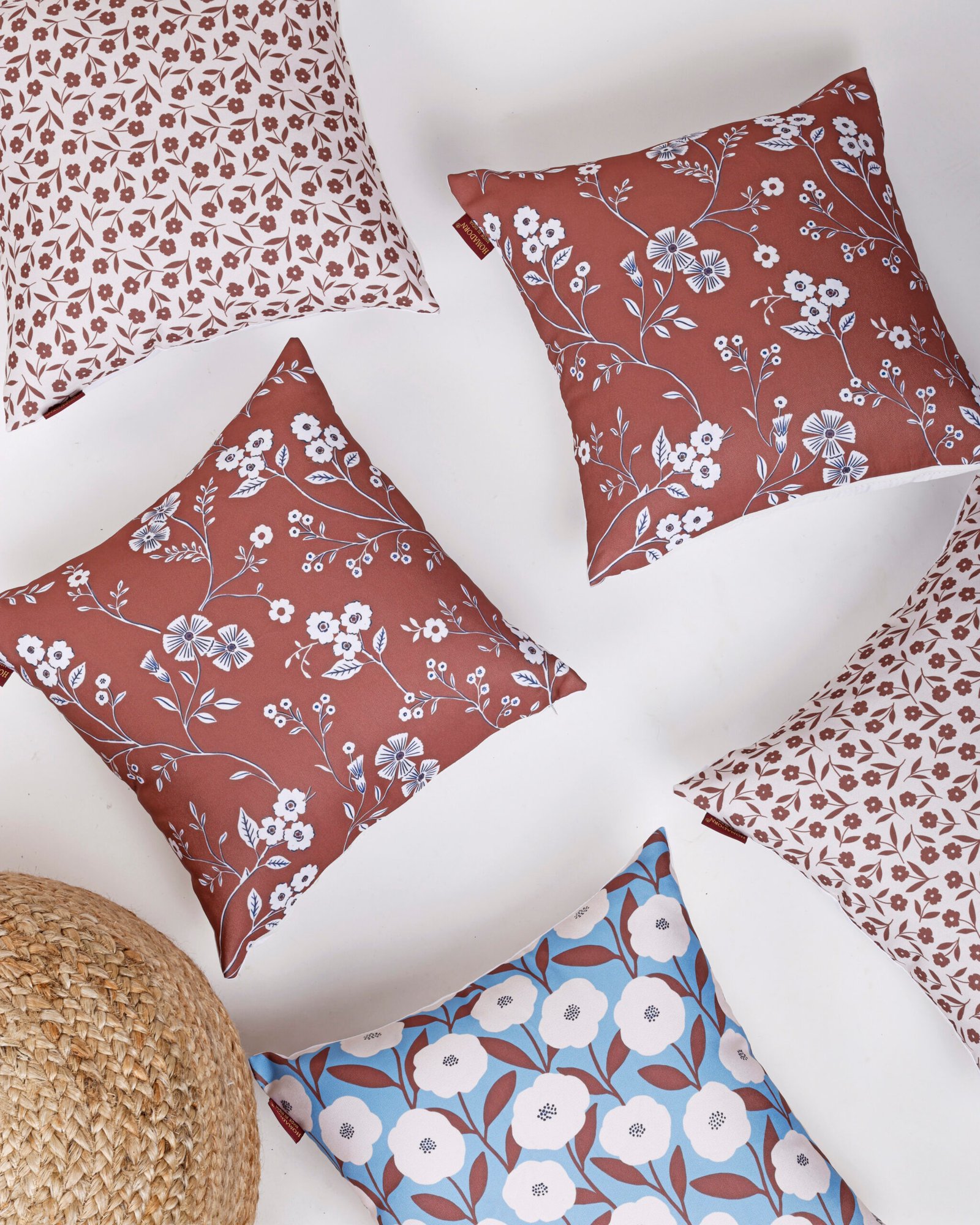 1 (5) Digital Printed Square Cushion Covers - Image 1