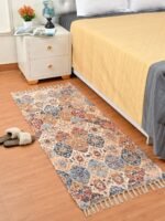 Handmade Multicolor Shade Pattern Rug - Image 3