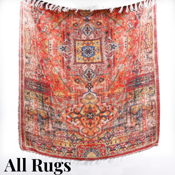 “Handmade area rug for modern living room décor”