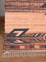 Handmade Modern Brownish Desgined Rug - Image 3