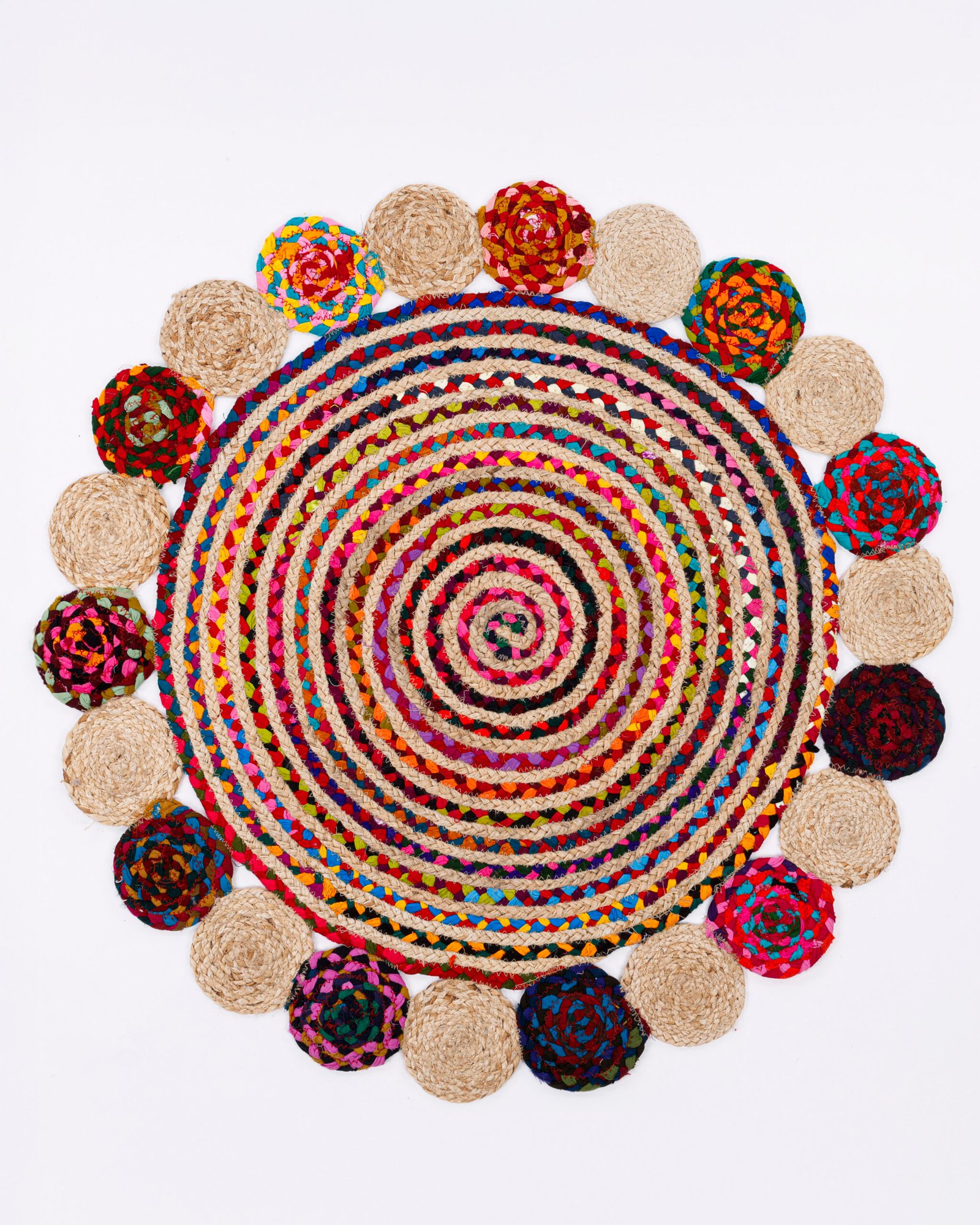 2 (1) Traditional Jute Carpet - Image 1