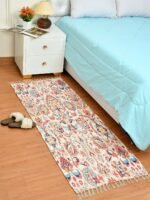 Handmade Multicolor Pattern Modern Rug - Image 4