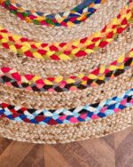 Natural Round Jute | Traditional Carpet - Image 2