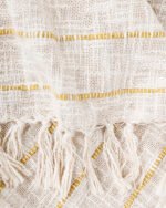 Premium All Season Yellow Cotton Throw - Image 4