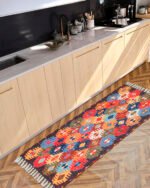Handmade Printed Modern Multicolor Rugs - Image 4