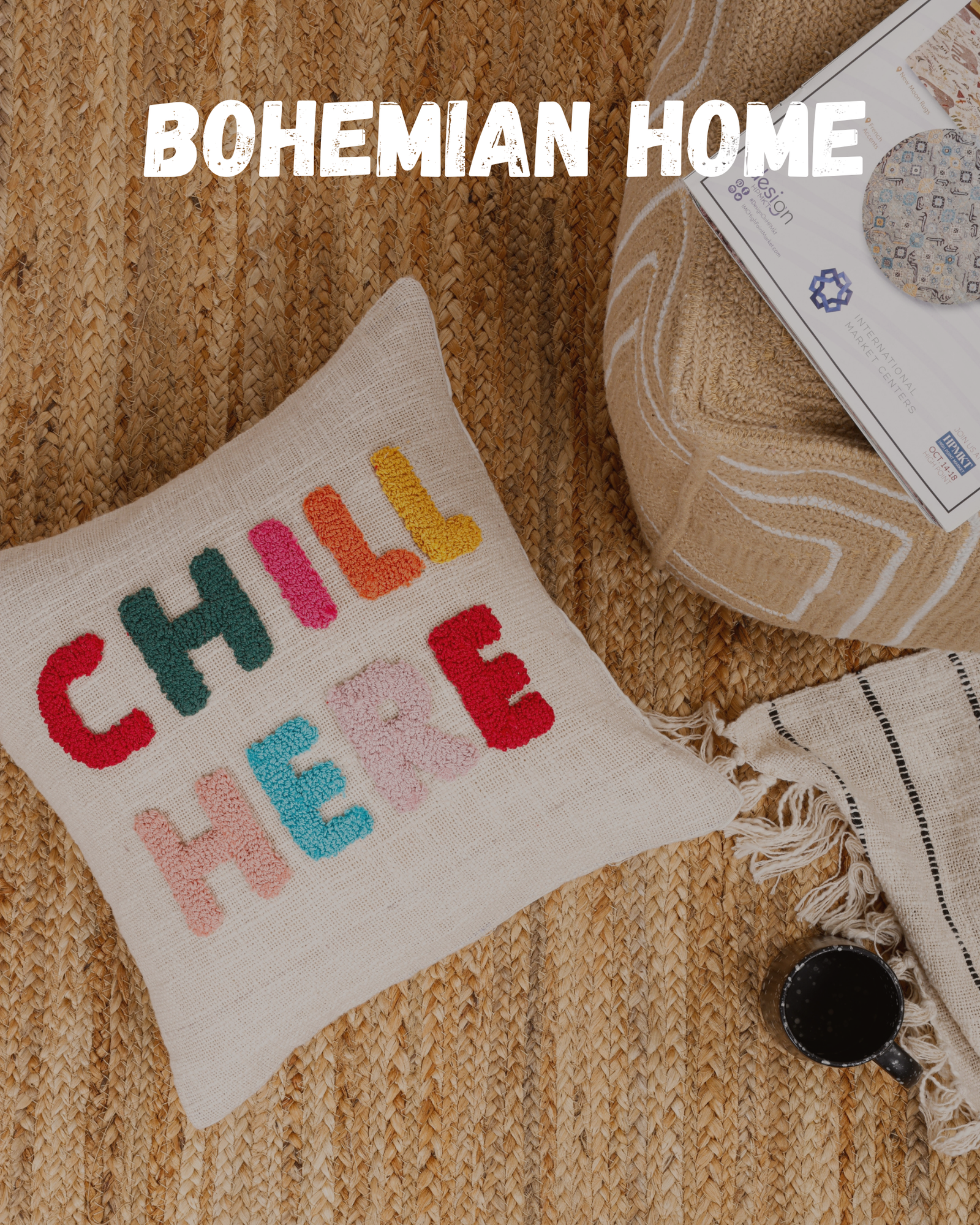“Handmade boho cushion covers for sofa and living room”