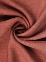 Printed Linen Brown-White Sheer Curtains - Image 4