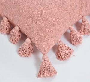 Decorative Boho Peach Cushion Cover