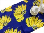 Digital Yellow Flower Design Table Runner - Image 2