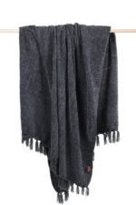 Luxury Grey Chenille Throw - Image 4