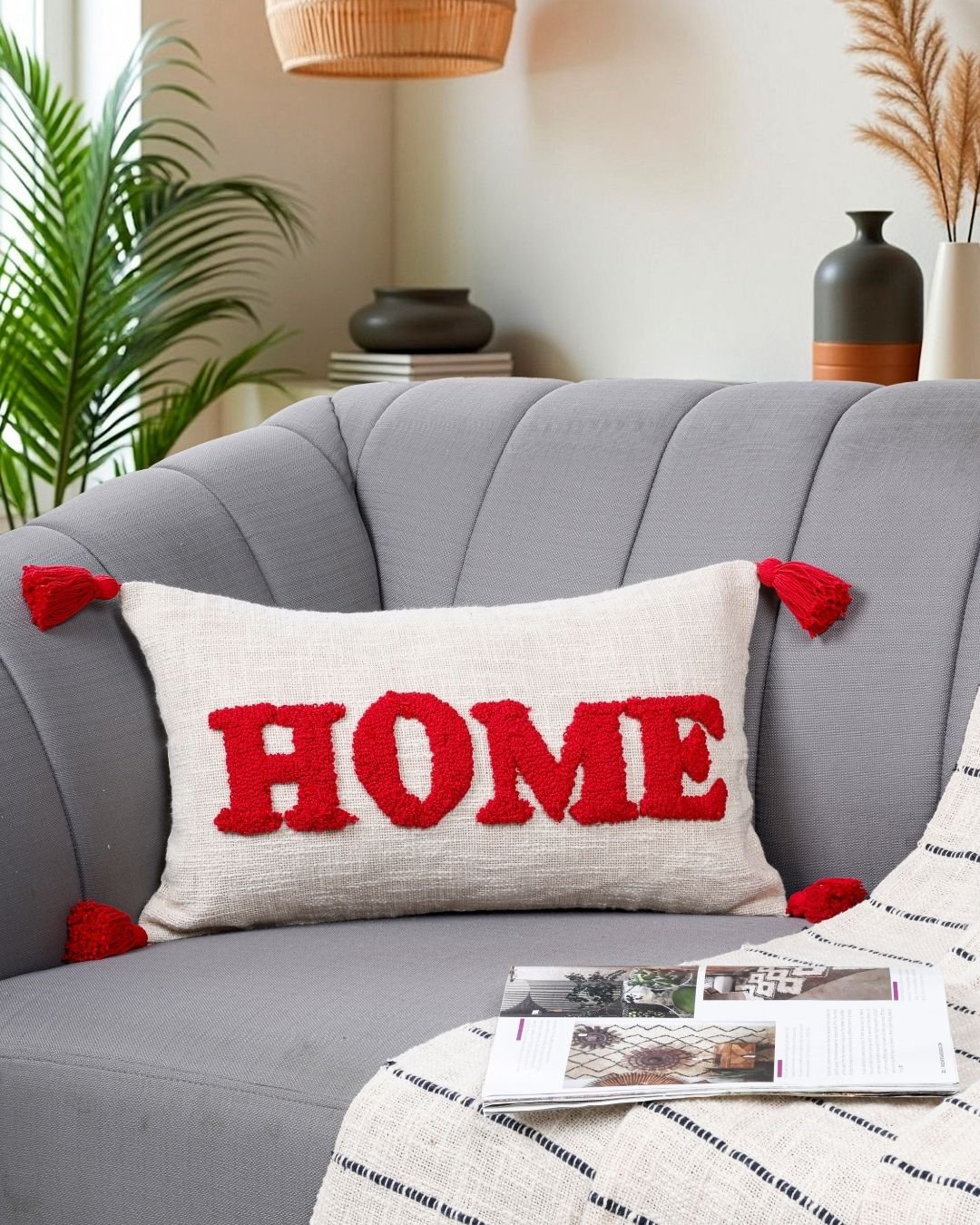 51 Handtufted Home Cushion Cover - Image 1