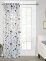 Printed Flower Design Curtains - Image 3