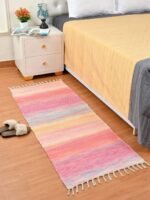 Handmade Multi Shade Printed Rug - Image 4