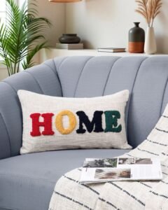 Handtufted Multicolor-Home Cushion Cover