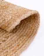 Natural Jute Solid Rug - Image 5