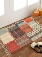 Handmade Multi shade Modern Rug - Image 4