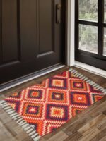 Handmade Cotton Printed Rug - Image 3