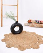 Natural Handwoven Jute Rug
