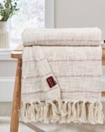 Premium All Season Lavender Cotton Throw - Image 5