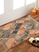 Handmade Multicolor Rug - Image 4