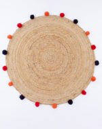 Round Jute Carpet 3-Color - Image 3
