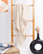 Premium All Season Yellow Cotton Throw - Image 2