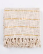 Premium All Season Yellow Cotton Throw - Image 3