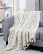Premium All Season Grey Cotton Throw