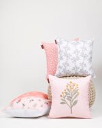 Multicolor Canvas Printed Cushion Cover - Image 2