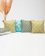 Artistic Printed Canvas Cushion Cover - Image 3