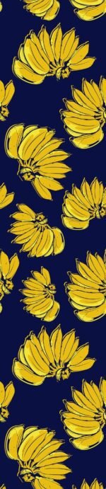 Digital Yellow Flower Design Table Runner - Image 5