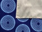 Digital Blue Circle Pattern Table Runner - Image 4