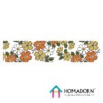 Digital Printed White-Flowers Table Runner - Image 5