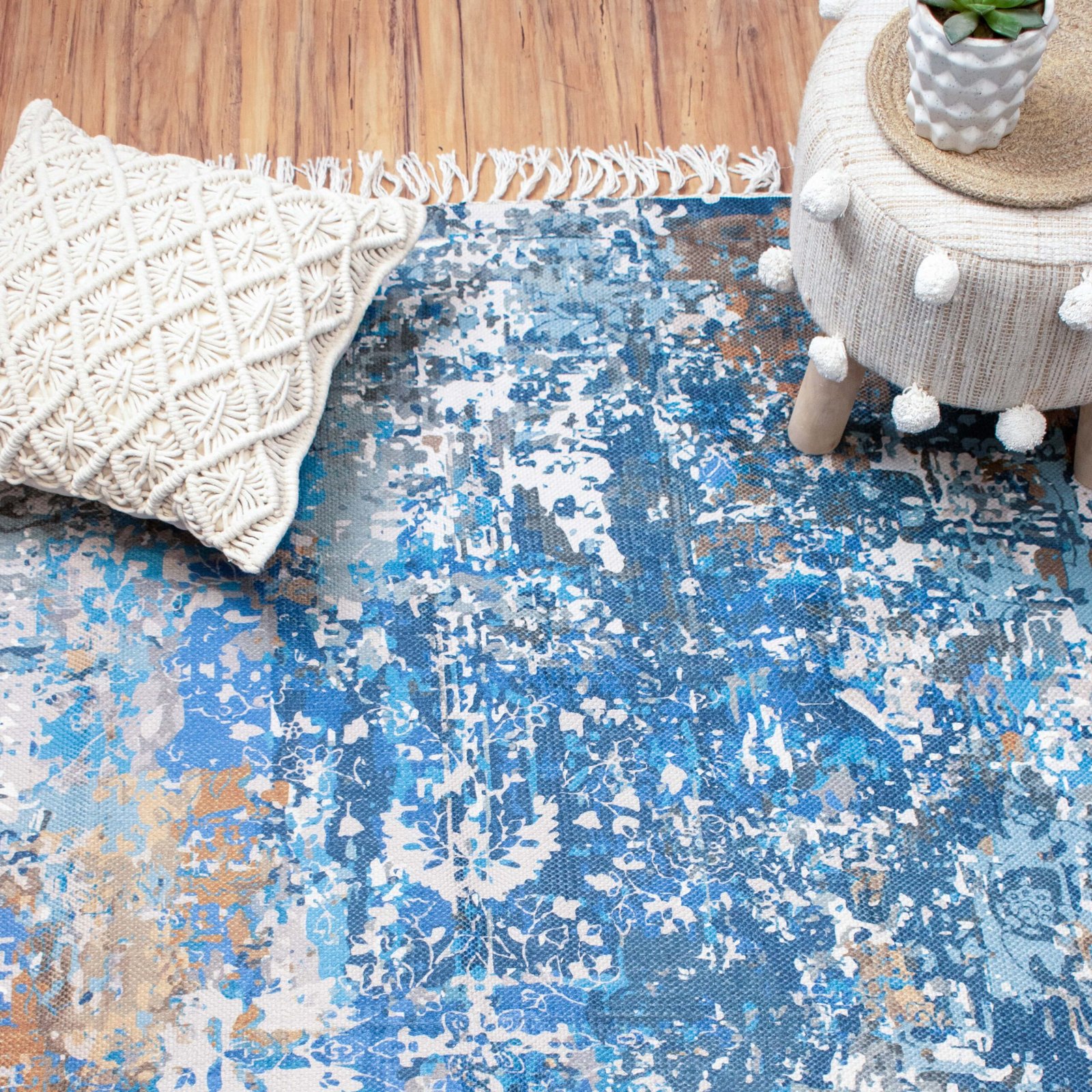 Handmade Sustainable PET Modern Printed Rugs