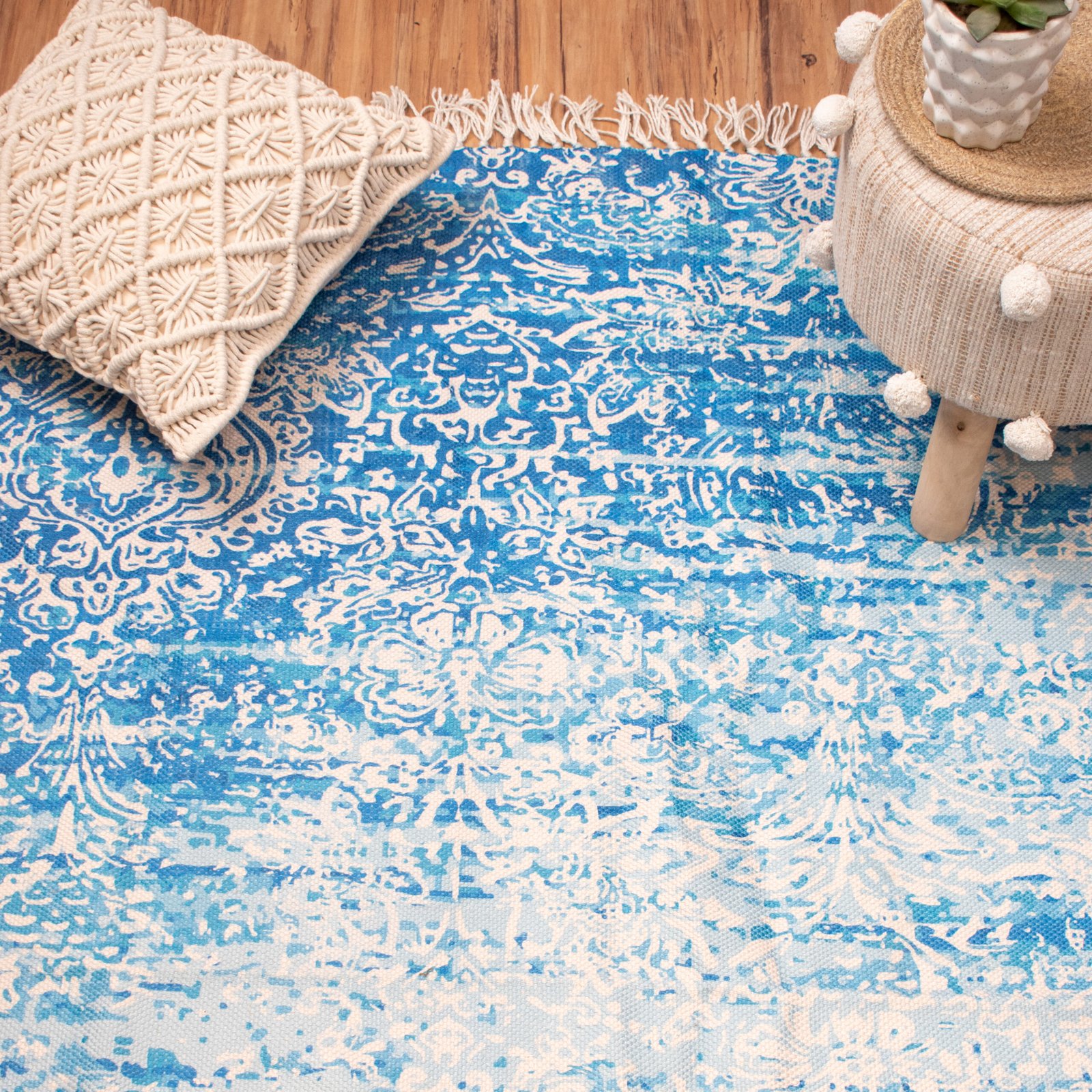 Handmade Sustainable PET Printed Rugs