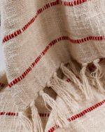 Premium All Season Red Cotton Throw - Image 5