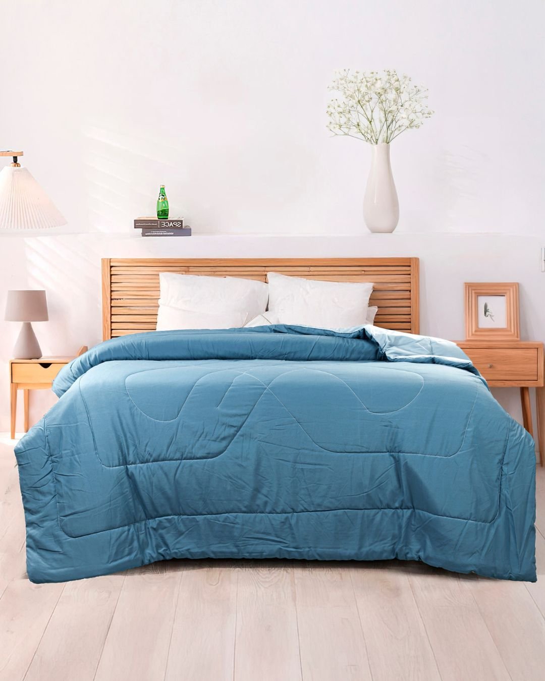 1 Polycotton Reversible Microfibre AC Blanket - Image 1