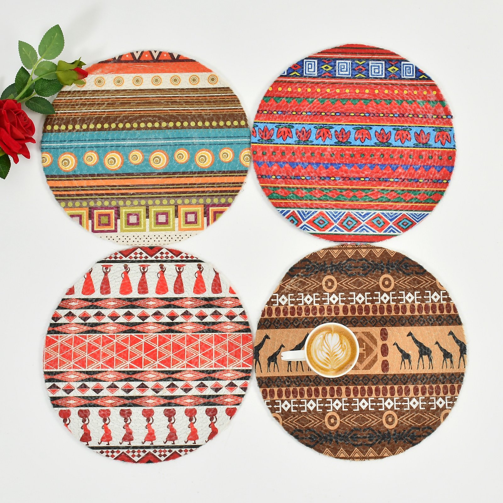 Designer Round Placemats