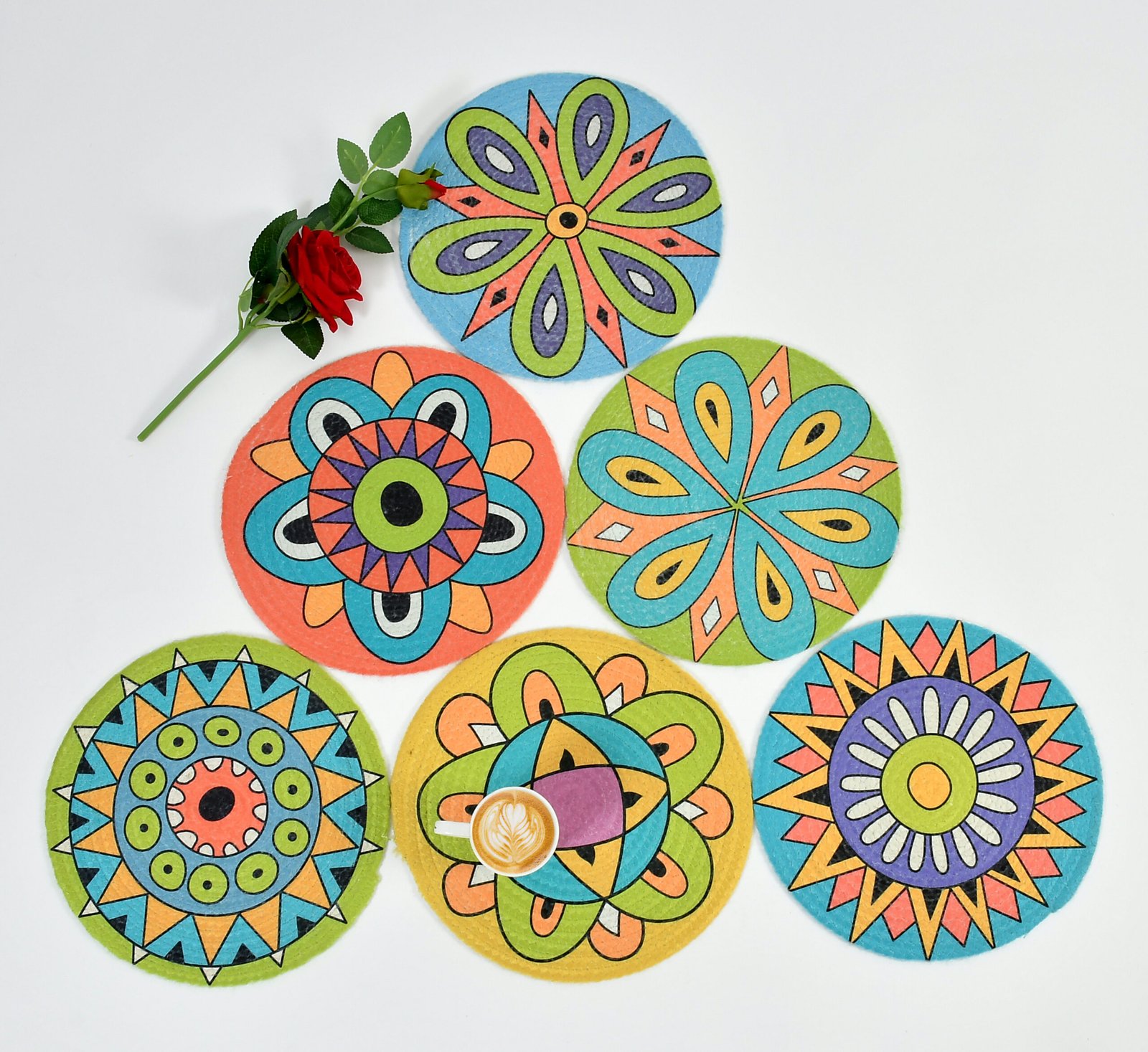Modern Printed Table Mats