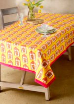 Contemporary Floral Dining Table Cloth