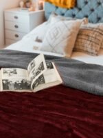 All Season Reversible Maroon-Grey Blanket - Image 5