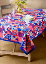 Vibrant Meadow Printed Dining Table Cloth