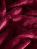 Warm Winter Elastic Maroon Bedsheet - Image 4