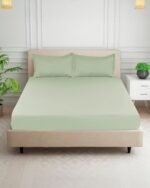 Premium Flat Mint-Dust Bedsheet