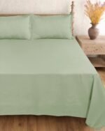 Premium Flat Mint-Dust Bedsheet - Image 2