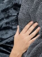 All Season Reversible Silver-Grey Blanket - Image 4