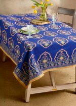 Clover Bloom Digital Printed Table Cloth