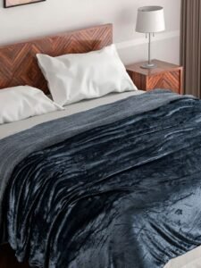 All Season Reversible Silver-Grey Blanket