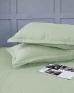 Premium Fitted Mint-Dust Bedsheet - Image 5